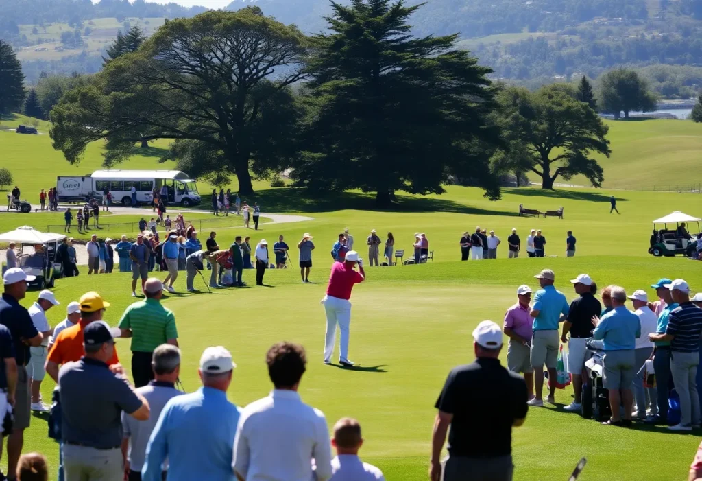 Players competing in the 2024 Grant Thornton Invitational at Tiburon Golf Club.