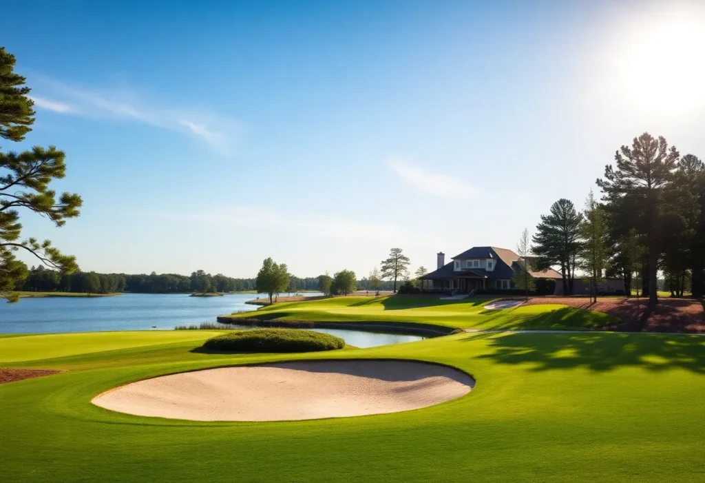 Redesigned golf course at Crown Colony with new features